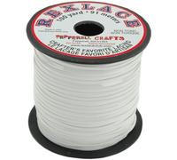Pepperell, 3/32", White Rexlace Plastic Craft Lace