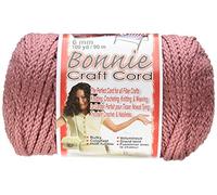 Pepperell Bonnie Macrame Craft Cord 6 MMX 100 Yard-Rose