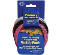 Pepperell Lace Pony Bead Lacing Variety Pack 60'-Primary Colors