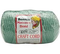 Pepperell polyolefin fiber Bonnie Macrame Craft Cord 6 mmx 100 yard-Sage