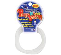 Pepperell Pony Bead Lacing 2mmX5yd-Frosted, 1 Count (Pack of 1), Frosted