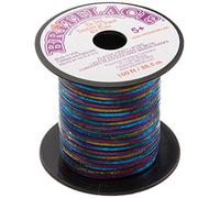 Pepperell Rexlace Plastic Lacing .0938-inch x 33Yd Blue Tie Dye, Acrylic, Multicolour