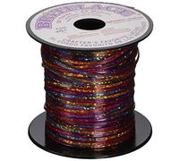 Pepperell Rexlace Plastic Lacing .0938-inch x 33Yd Red Tie Dye, Acrylic, Multicolour