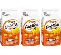 Pepperidge Farm Goldfish, Cheddar, 6.6 Ounce Bag (Pack of 3)