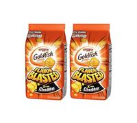 Pepperidge Farm Goldfish Crackers - Flavor Blasted Xtra Cheddar 187g (Pack of 2)