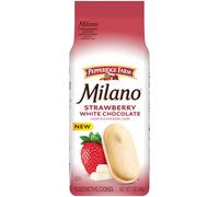 Pepperidge Farm Milano Strawberry Flavoured Biscuits White Chocolate 200ml Bag