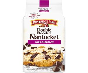 Pepperidge Farm Nantucket Dark Chocolate 8 Crispy Cookies 220g