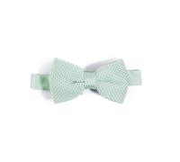 Peppermint Children's knitted bow tie 2023 wedding colours for kids and page boys