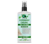 Peppermint Cooling Foot/Hand Spray - Revitalize and Refresh with a Refreshing Peppermint Formula, Soothes Tired Feet, Cooling Sensation, Reduces Odor, Boosts Circulation (100ml Spray)