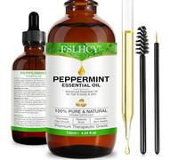 Peppermint Essential Oil 120ML Pure Peppermint Oil Premium Grade for Hair, Diffuser, Massage, Shampoo, Conditioner, Aromatherapy, Relax
