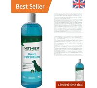 Peppermint Flavored 500ml Vet’s Best Dog Dental Water - Bad Breath Solution
