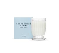 Peppermint Grove Medium Candle 200g in Ornamental Custom Glass Jar (Oceania)