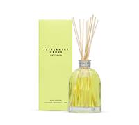 Peppermint Grove Medium Diffuser 200ml in Ornamental Custom Glass Jar (Coconut, Grapefruit & Lime)