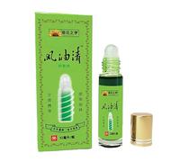 Peppermint Oil - AntiDrowsiness Refreshing Headache Dizziness Muscle Relaxation Balm with Minty Fragrance | Itching Fengyoujing Cooling RollOnOil for Daily Relief