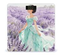 Peppermint Princess Bathroom Scale for Body UV Printing Design Scale High Precision Bathroom Scale, Upgraded Slim Large Clear Numbers, Upgraded Stylish for Home Bedroom Bathroom