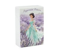 Peppermint Princess Cigarette Case Plastic Normal Size Vintage Cigarette Holder 20 Capacity King Size Box Cigs Protective Cover