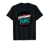 Peppermint Punk Stamp Look T-Shirt