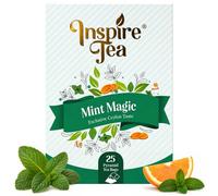 Peppermint & Spearmint Tea | 25x2g Pyramid Tea Bags | Magic Mint Herbal Tea | Sri Lankan Premium Mint Tea Bags | Enjoy A Hot Mint Tea or Mint Ice Tea for a Refreshing Drink