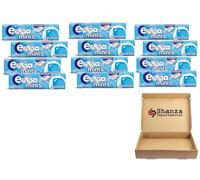 Peppermint Sugar-Free Extra Breath Mints Pack of 12 (16 Pieces Each) | Long-Lasting Fresh Breath | Refreshing Mint Tablets for Daily & On-the-Go Use
