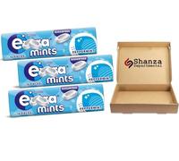 Peppermint Sugar-Free Extra Breath Mints Pack of 3 (16 Pieces Each) | Long-Lasting Fresh Breath | Cool Mint Tablets for On-the-Go Freshness