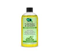 Peppermint Turmeric & Ginger Deep Massage Oil - Mental Focus, Muscle & Joint Relief, Headache & Migraine Remedy, Anti-Bloat Herbal Tea Infusion, Cooling Foot & Leg Spray (100ml Cap)