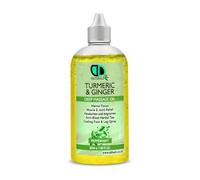 Peppermint Turmeric & Ginger Deep Massage Oil - Mental Focus, Muscle & Joint Relief, Headache & Migraine Remedy, Anti-Bloat Herbal Tea Infusion, Cooling Foot & Leg Spray (50ml Nozel)