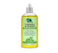 Peppermint Turmeric & Ginger Deep Massage Oil - Mental Focus, Muscle & Joint Relief, Headache & Migraine Remedy, Anti-Bloat Herbal Tea Infusion, Cooling Foot & Leg Spray (100ml Nozel)