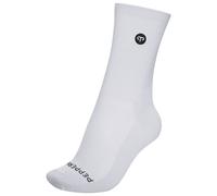 PEPPERMINT - Women's Signature Knitted Socks - Cycling socks size M/L, grey/white