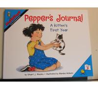 Pepper's Journal: A Kitten's First Year: A Kitten's First Year - A Fun MathStart Story About Time and Calendars for Kids (Ages 6-10)