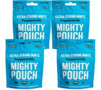 Peppersmith Extra Strong Mints - Mighty Pouch - 4x50g - 85 Mints Each
