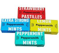 Peppersmith Mint Pack Selection (Peppermint, Strong Mint, Lemon, Strawberry) 4x15g