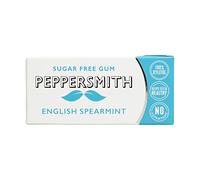 PEPPERSMITH Spearmint Sugar Free Gum 15g (Pack of 24)