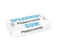 Peppersmith Xylitol Fine English Spearmint Chewing Gum 15 g (Pack of 12)