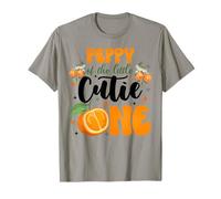 Peppy of The Little Cutie Orange Themed Bday Party T-Shirt