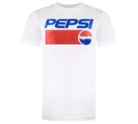 Pepsi 1991 Short Sleeve Crew Neck Womens White T-Shirt POLTS036WHT