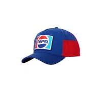 Pepsi 874221 90s Logo Two Tone Trucker Hat, Blue & Red