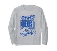 Pepsi Cheers Chill Out Retro Pixel Art Graphic PAPL1429 Long Sleeve T-Shirt
