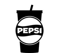 Pepsi Co. Large Cup Men's T-Shirt - White - L