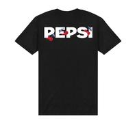 Pepsi Co. Logo Men's T-Shirt - Black - 5XL