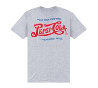 Pepsi Co. Pour Your Own Men's T-Shirt - Grey - L