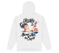 Pepsi Co. Retro Pepsi:Cola Hoodie - White - S