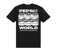 Pepsi Co. World Men's T-Shirt - Black - S