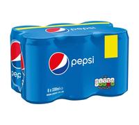 Pepsi Cola Cans 6 x 330ml (Pack of 4)
