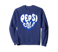 Pepsi Cola Retro 70s Bubble Text Logo Sweatshirt