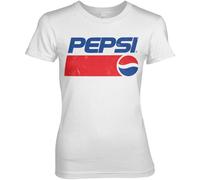 Pepsi Damen Classic Washed Logo Girly Tee IMG-5-PEPS002-H96-13