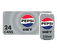 Pepsi Diet Cola | 330ml Can | 24 Pack
