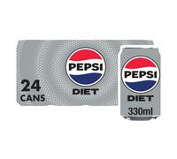 Pepsi Diet Cola Cans 24 x 330