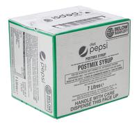 Pepsi Diet Cola Post Mix BIB Syrup for Dispensers - Makes 42 Litres Finished Product - 7 Litres