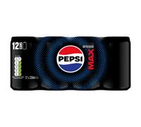 Pepsi Max Cans, 12 x 330ml