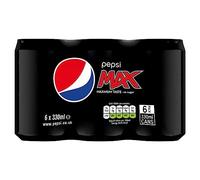 Pepsi Max, 330ml (6 Pack)